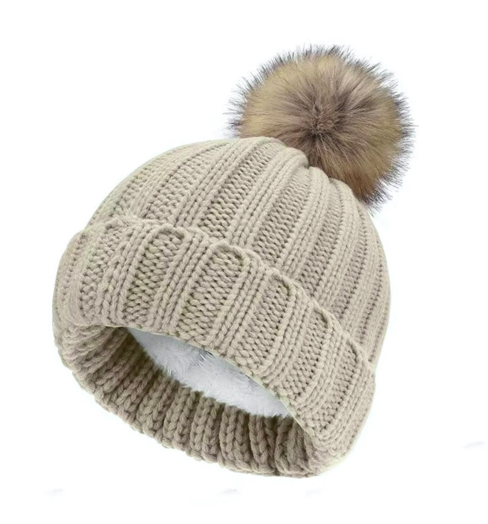 Gorros Niños Fleece Por Dentro
