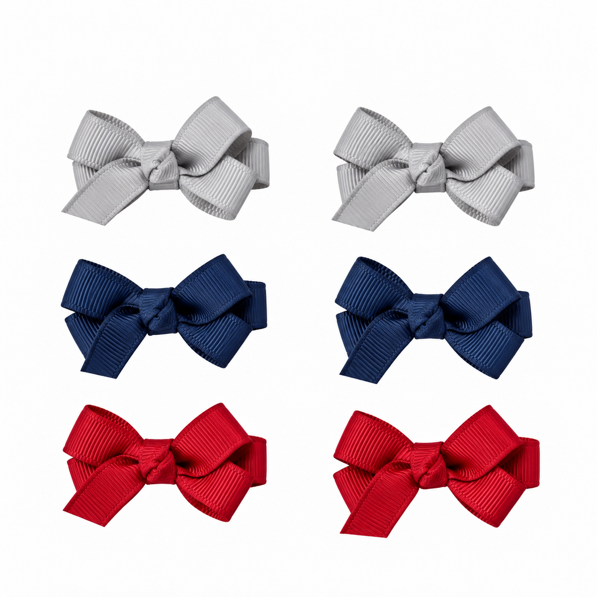 Moños Snap Clip Bebé Par x 3