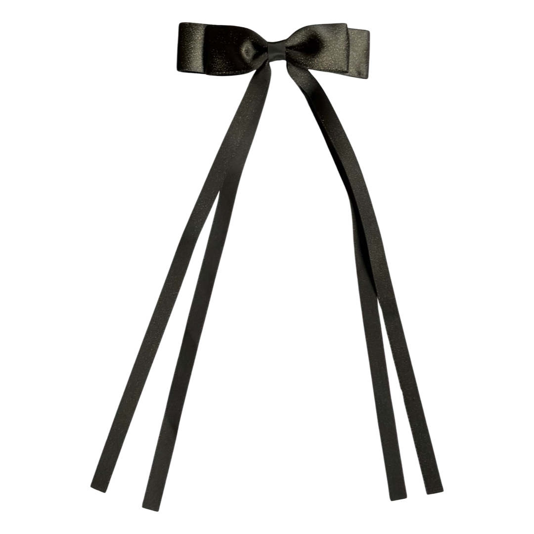 Moño Tiras Largas Glitter