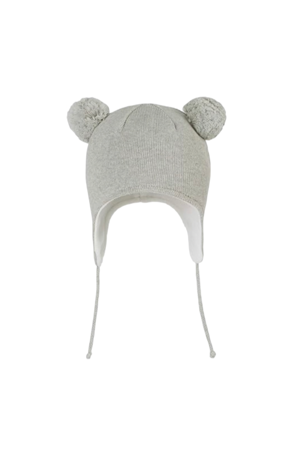 Gorrito Bebé Pompones