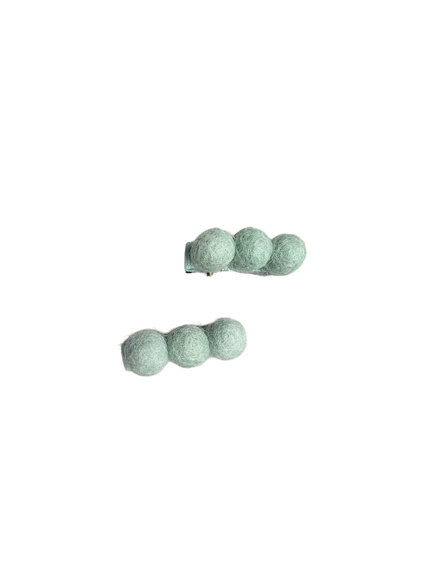 Clips Mini Pompones x 3