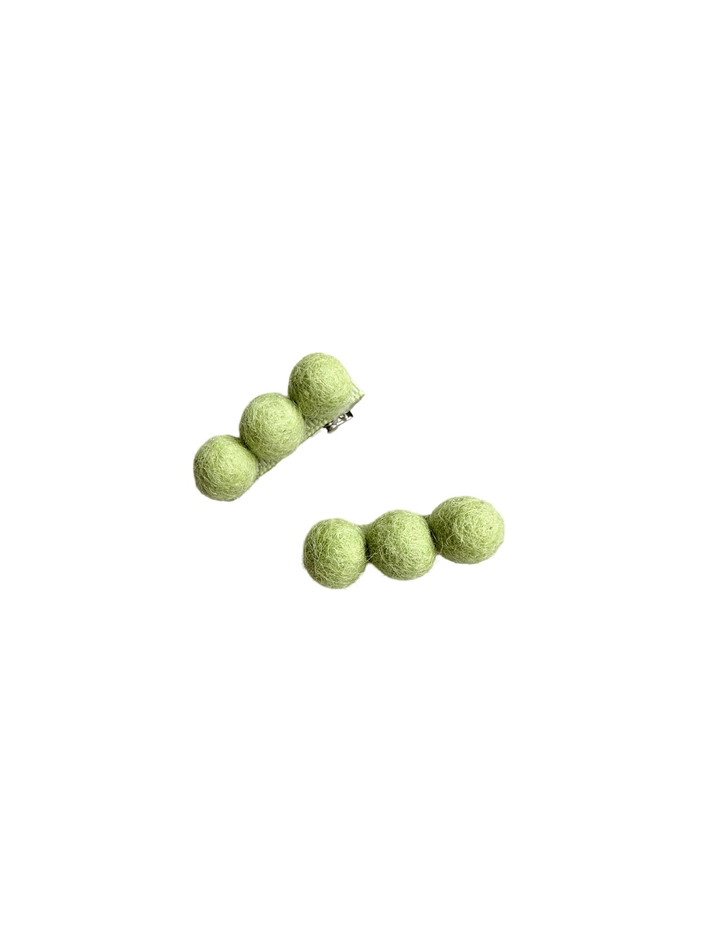 Clips Mini Pompones x 3