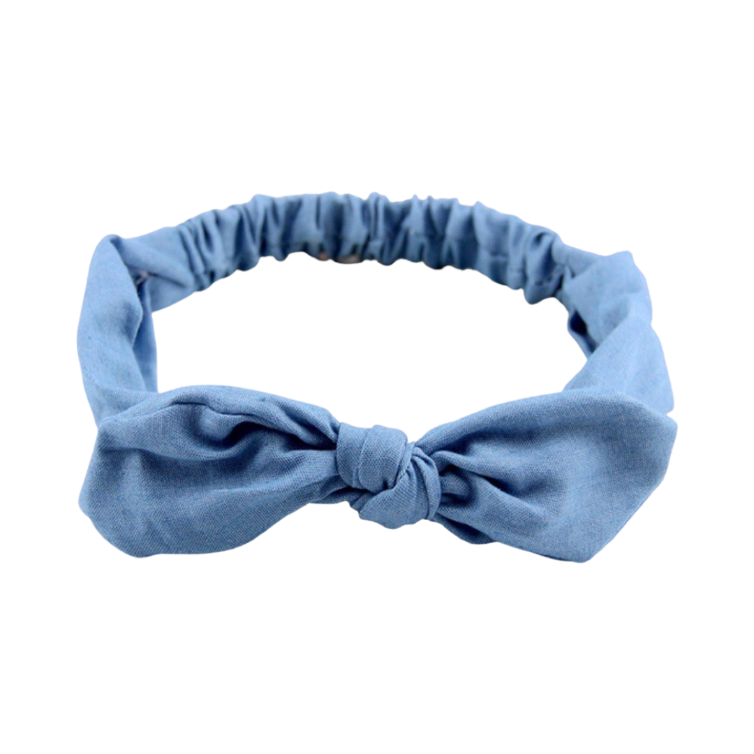 Balaca Elástica Orejas Denim