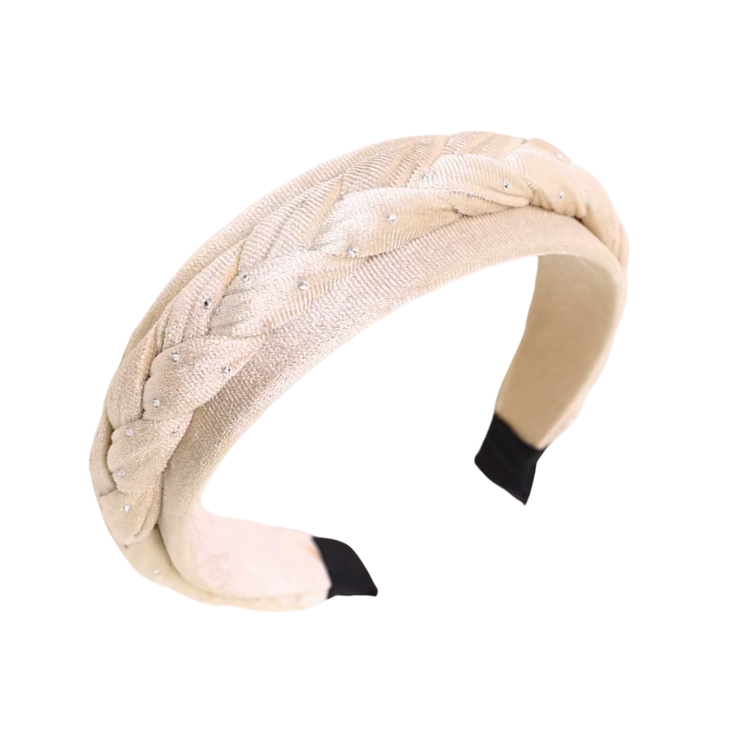 Balaca Velvet Trenza Abril