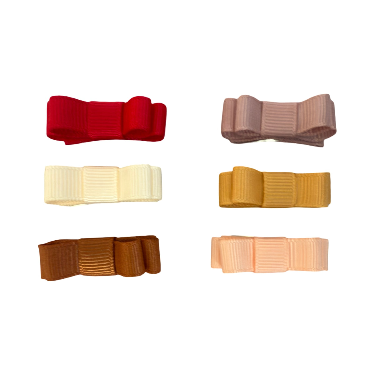 Moños Snap Clip Cute x6