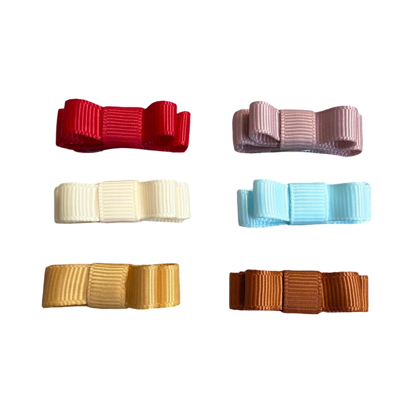 Moños Snap Clip Cute x6