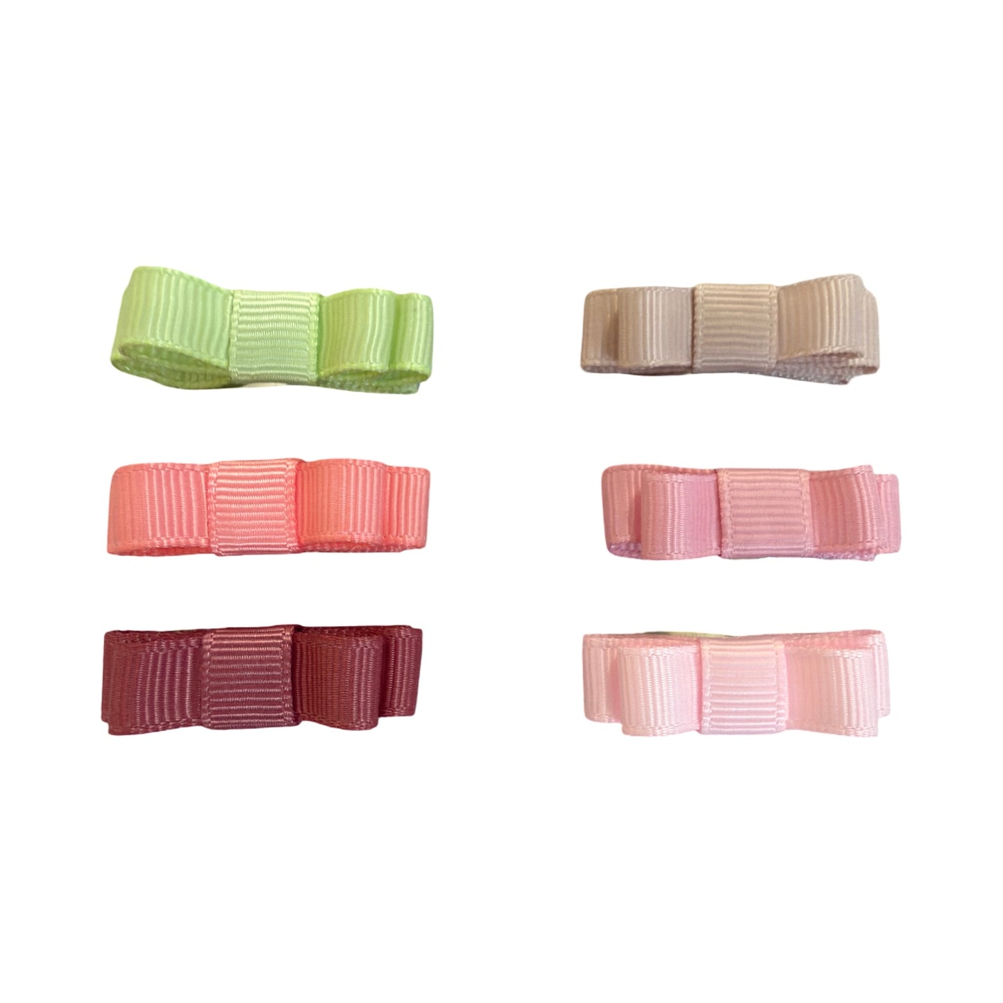 Moños Snap Clip Cute x6