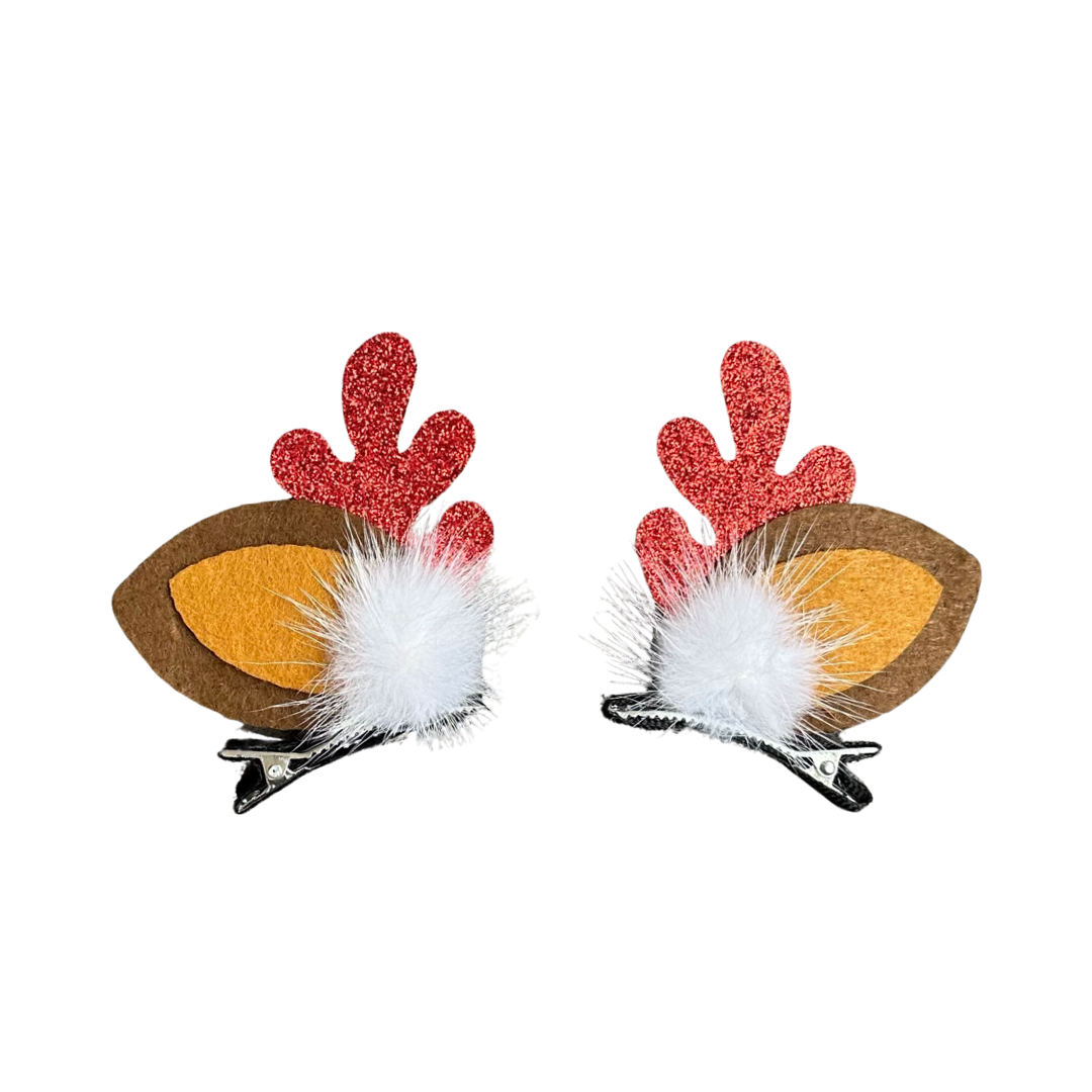 Clip Reno Orejas Rojas