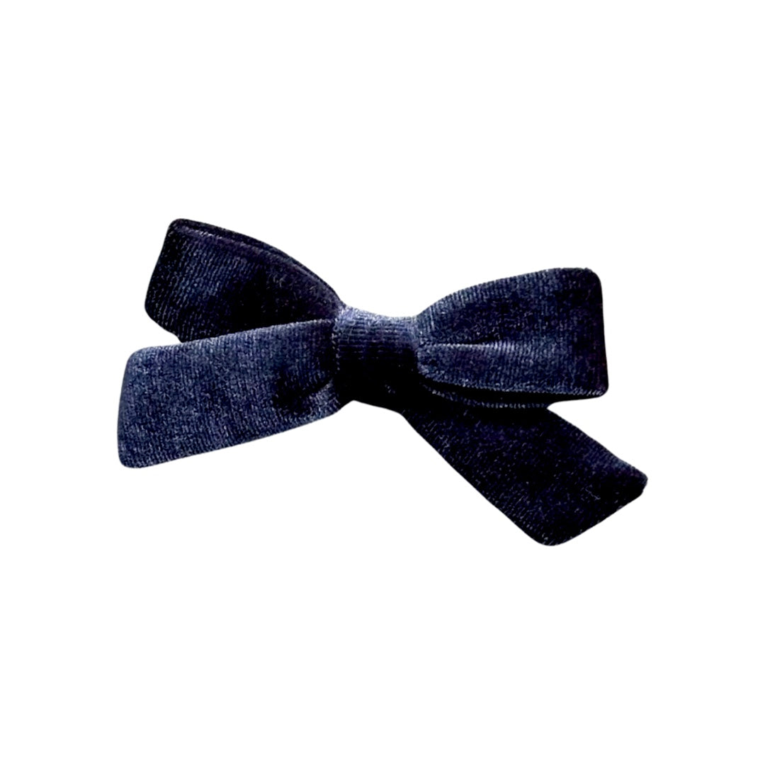 Clip Moño Velvet Tela