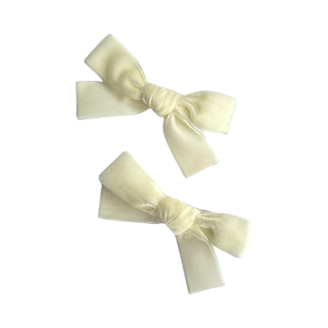 Clips Moño Clásico Velvet