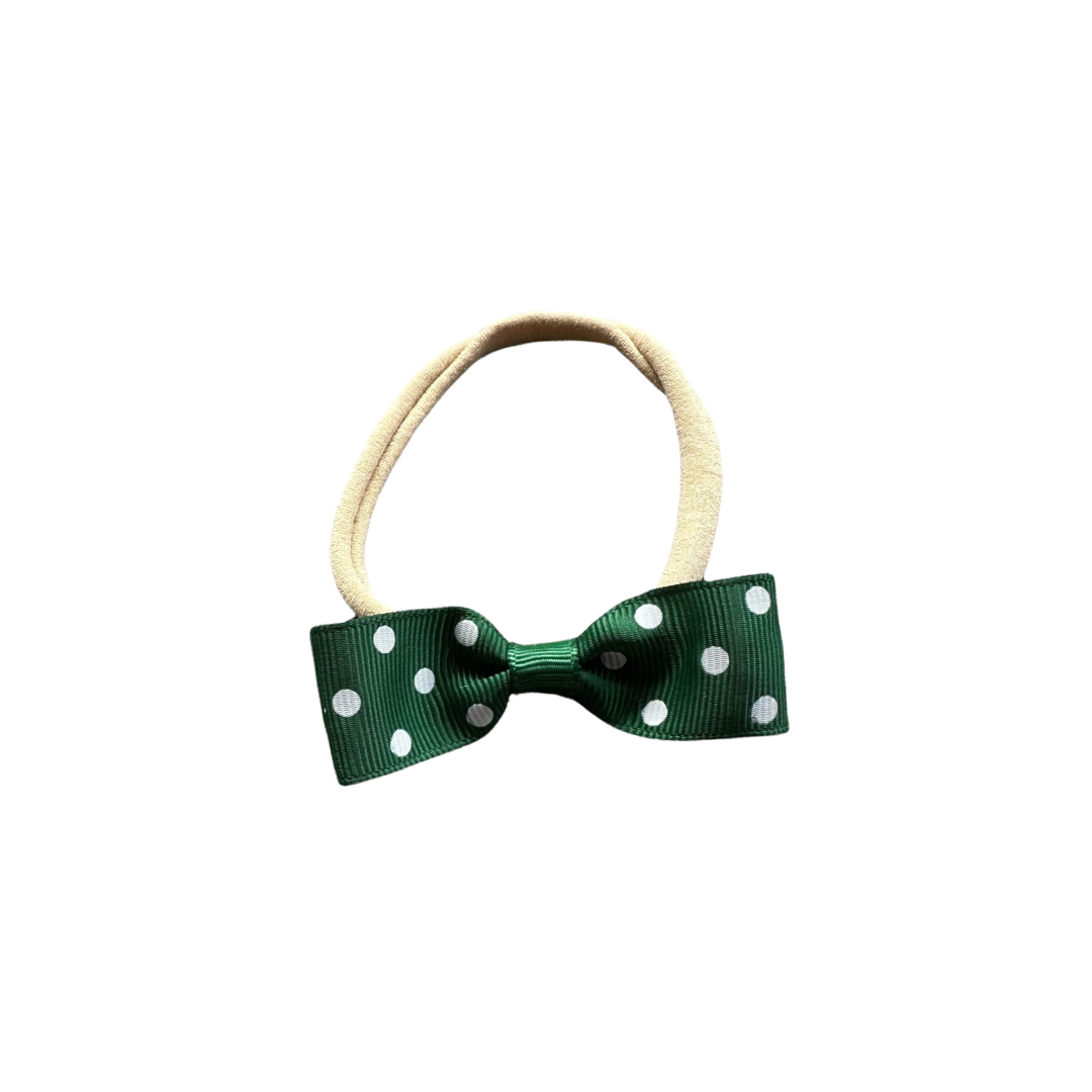 Balaca Elástica Moño Pepas Mediano