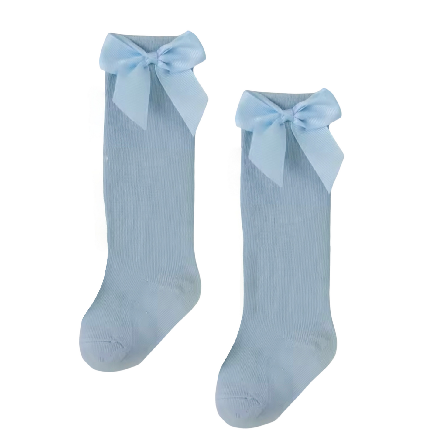 Medias Rodilla Moño Niña