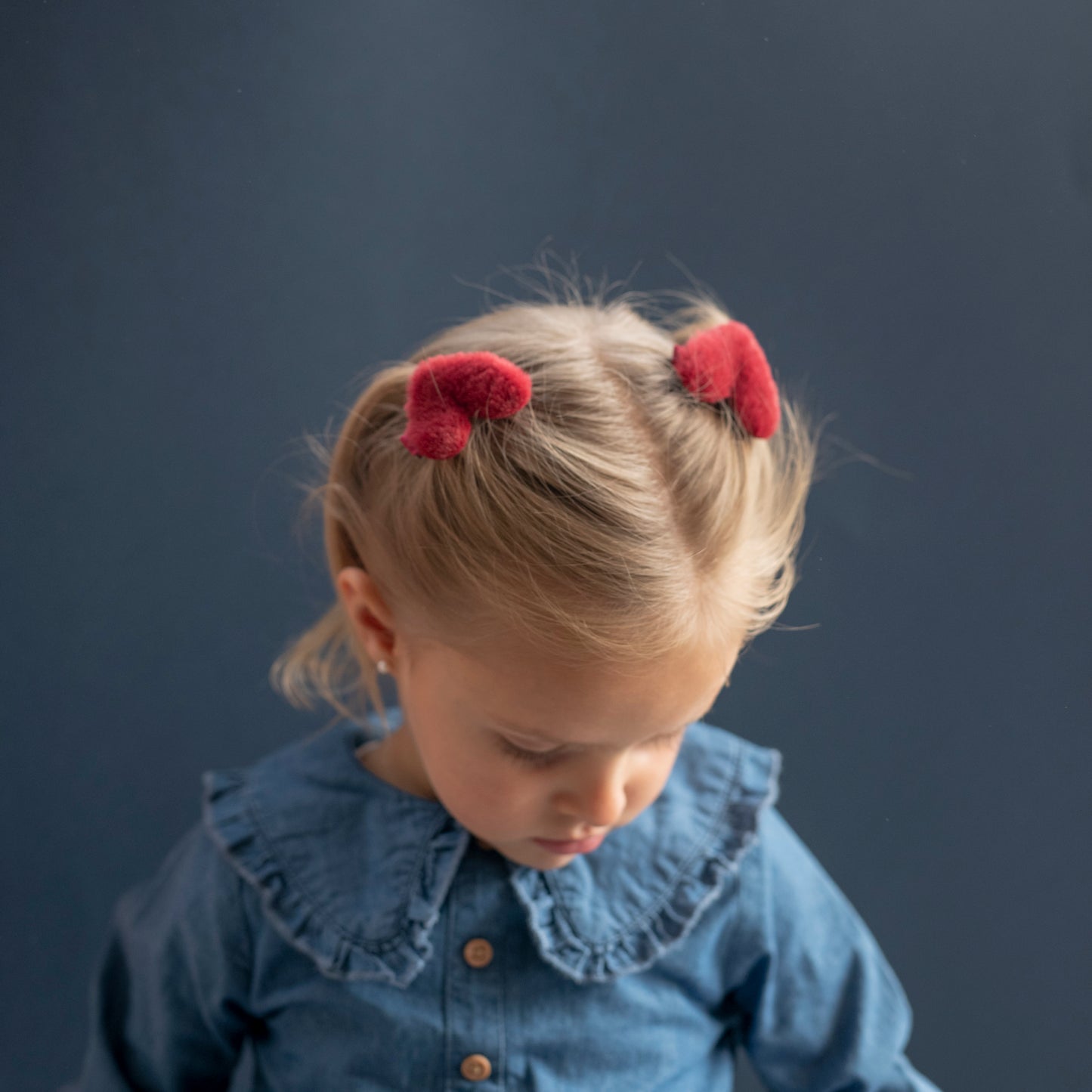 Clip Corazón Peludo