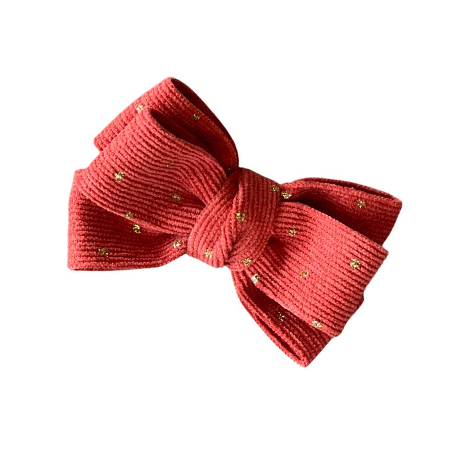 Clip Moño Pana Brillos