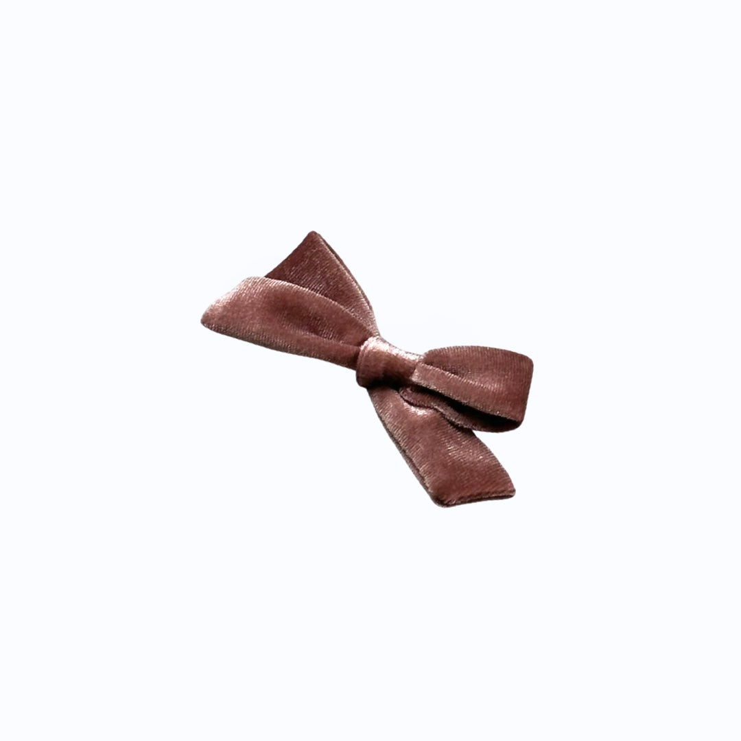 Clip Moño Velvet Tela