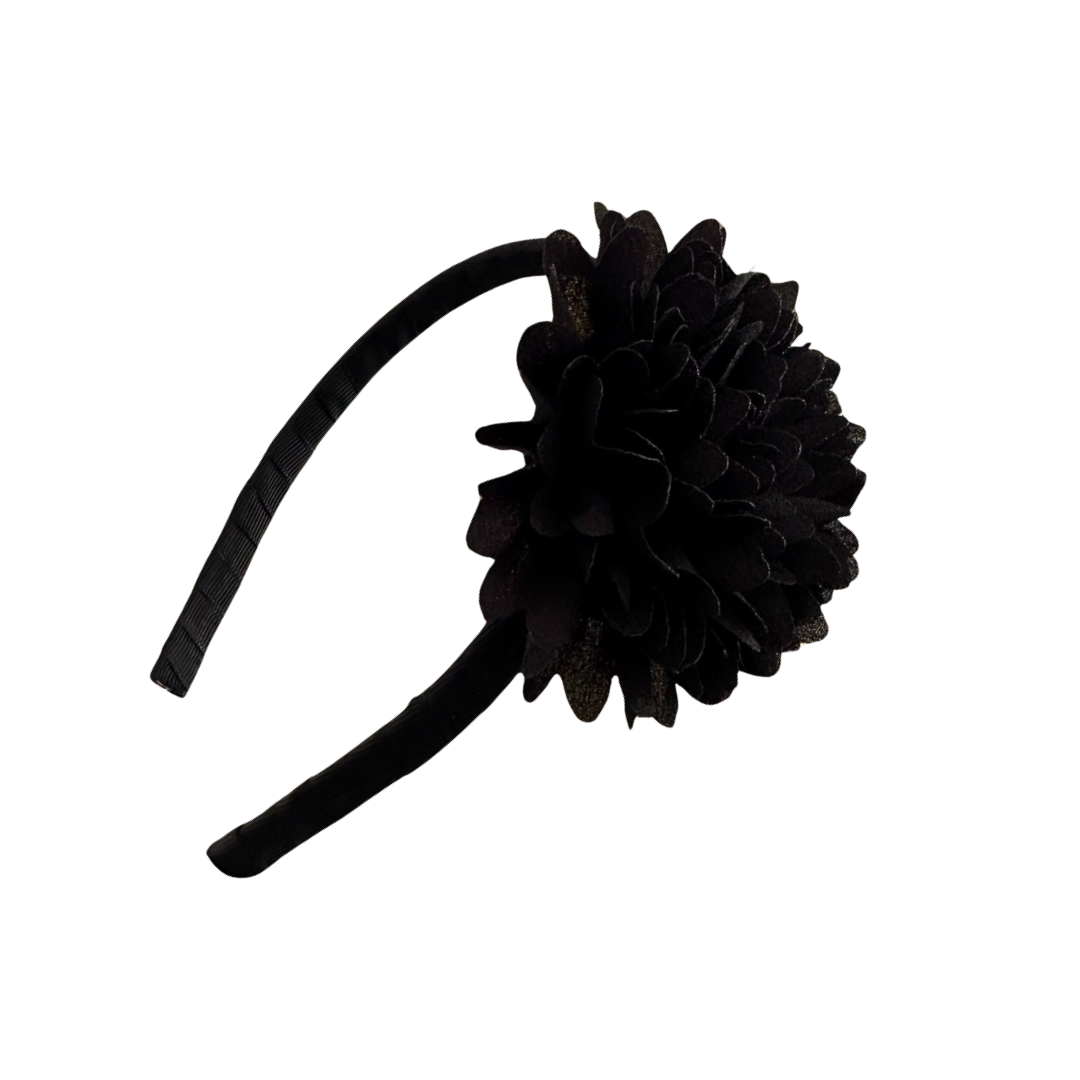 Balaca Flor Mediana Shiffón