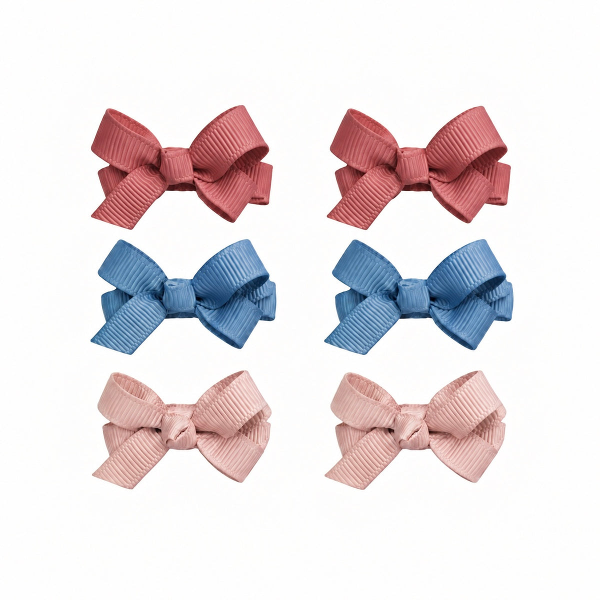 Moños Snap Clip Bebé Par x 3