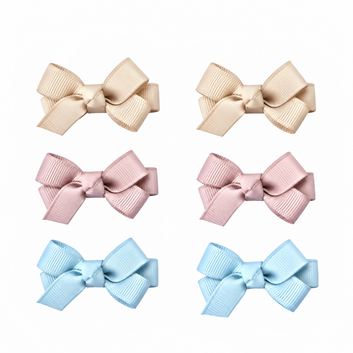 Moños Snap Clip Bebé Par x 3