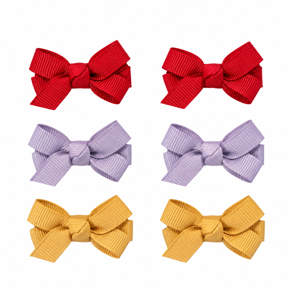 Moños Snap Clip Bebé Par x 3