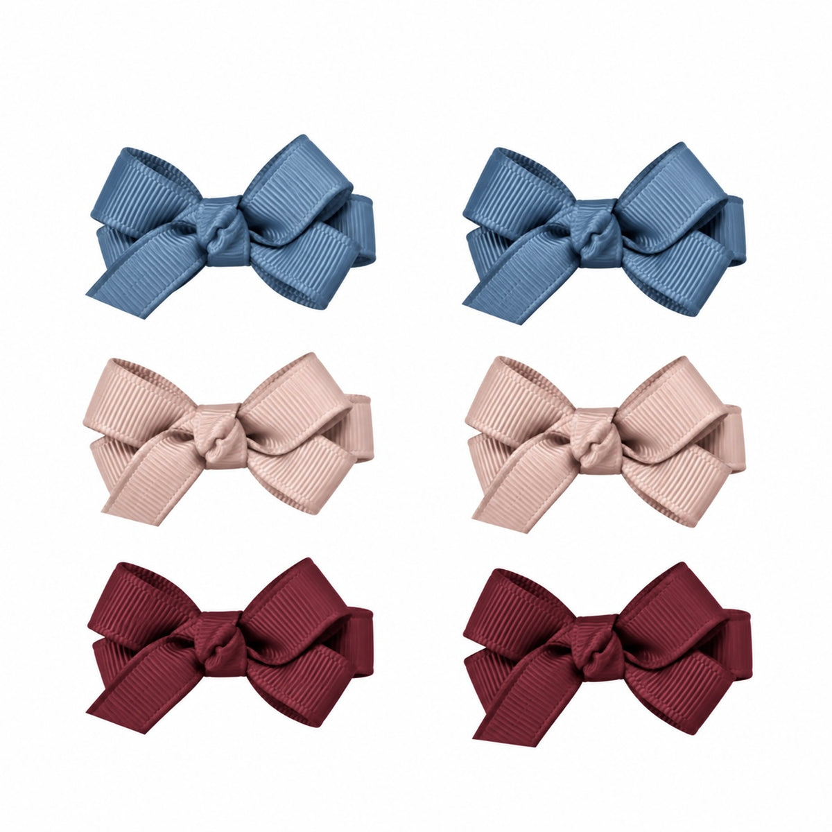 Moños Snap Clip Bebé Par x 3