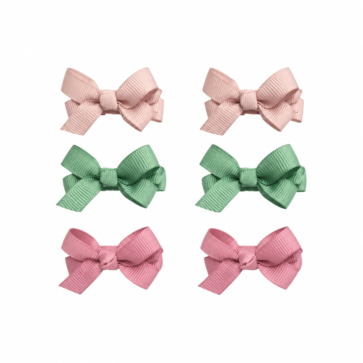 Moños Snap Clip Bebé Par x 3