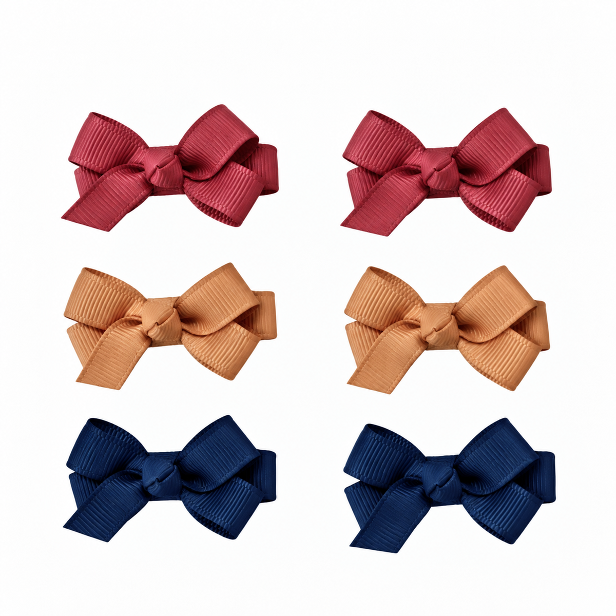 Moños Snap Clip Bebé Par x 3