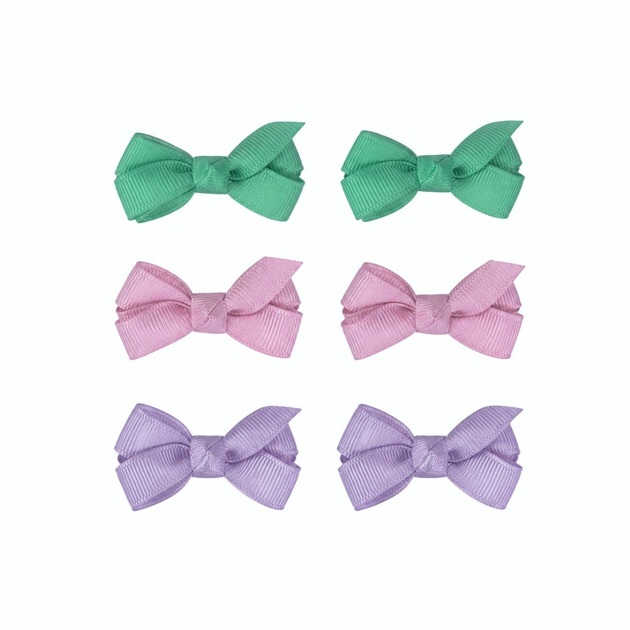 Moños Snap Clip Bebé Par x 3