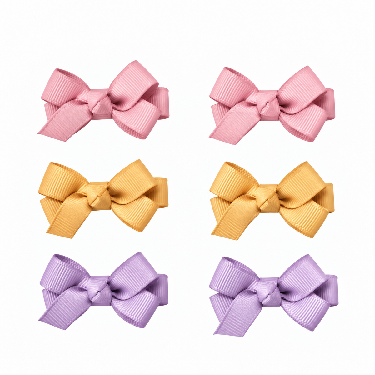 Moños Snap Clip Bebé Par x 3