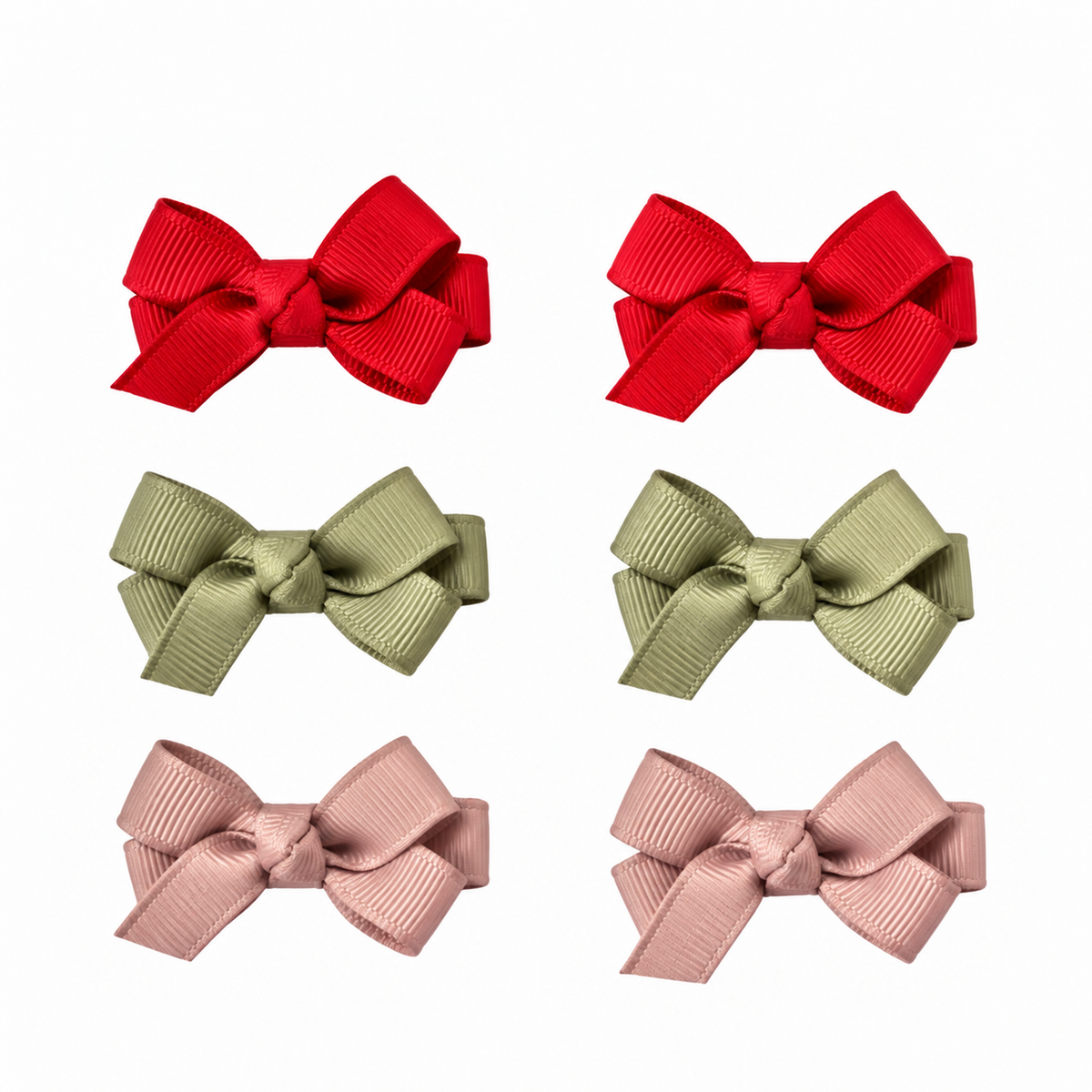 Moños Snap Clip Bebé Par x 3