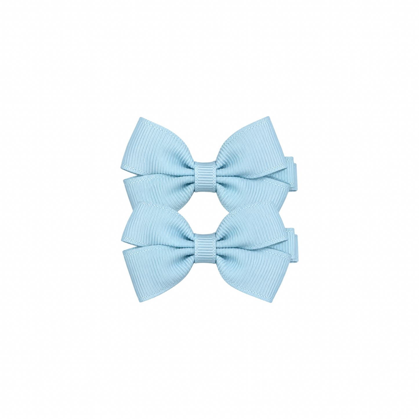 Par Mini Moños Clips Forrados
