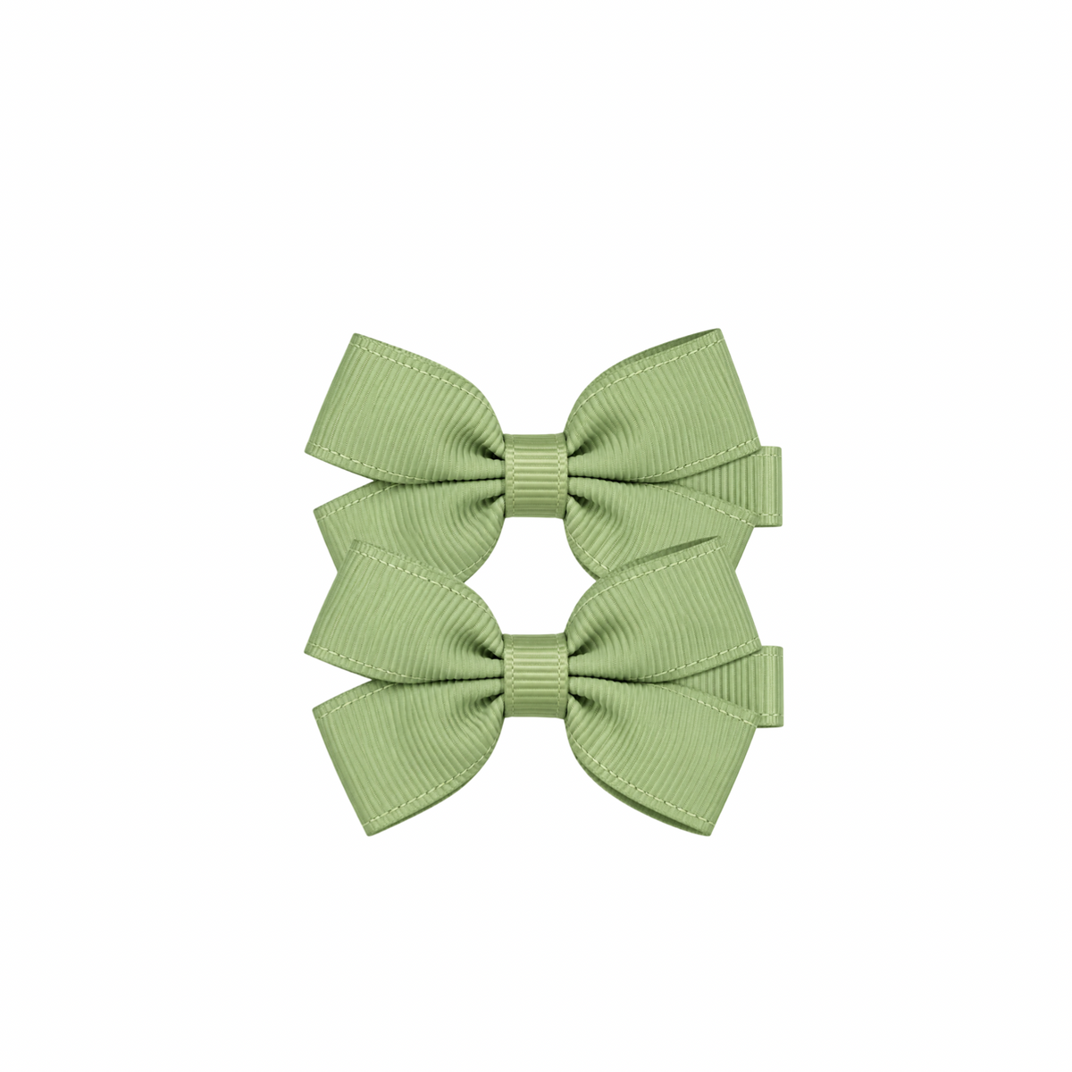 Par Mini Moños Clips Forrados