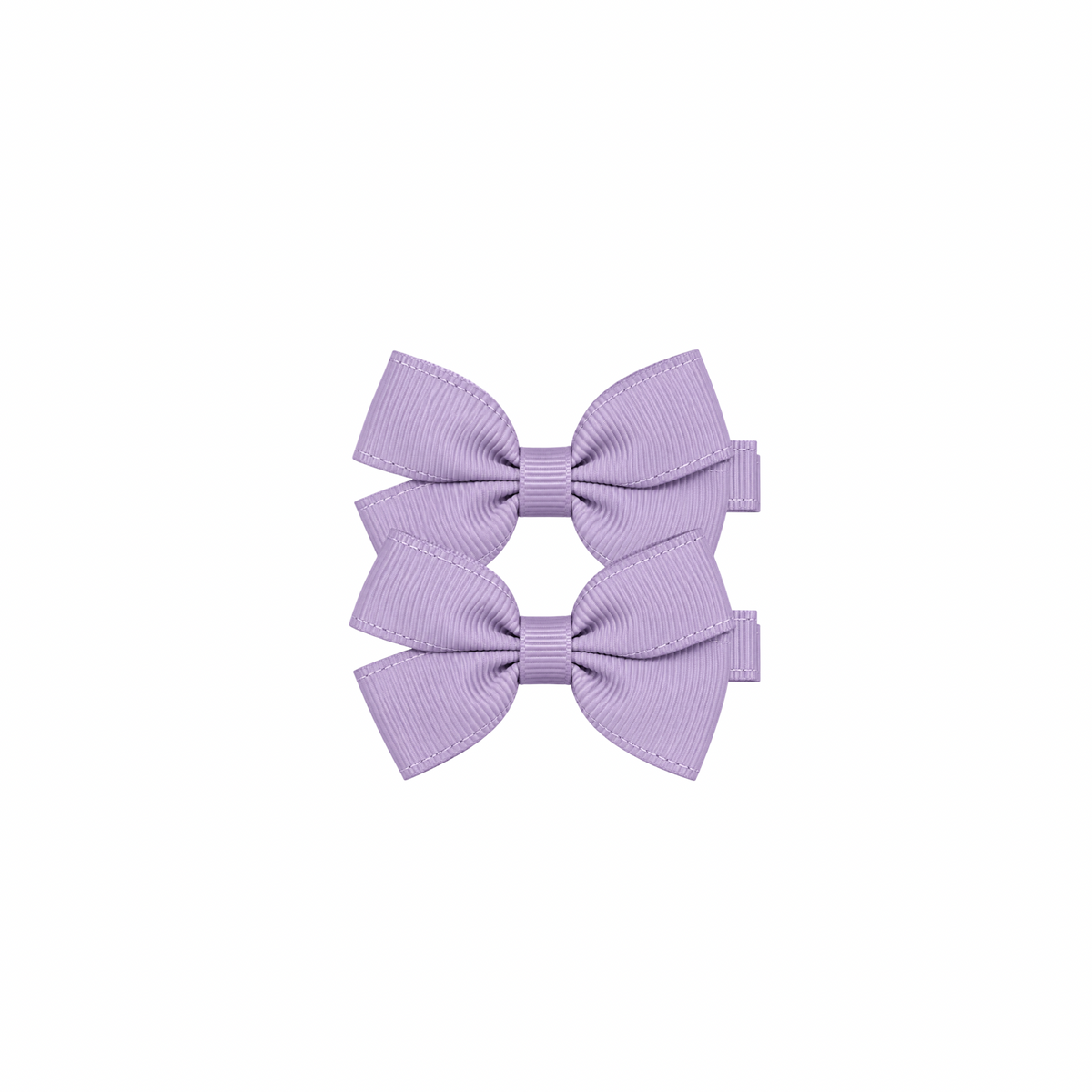 Par Mini Moños Clips Forrados