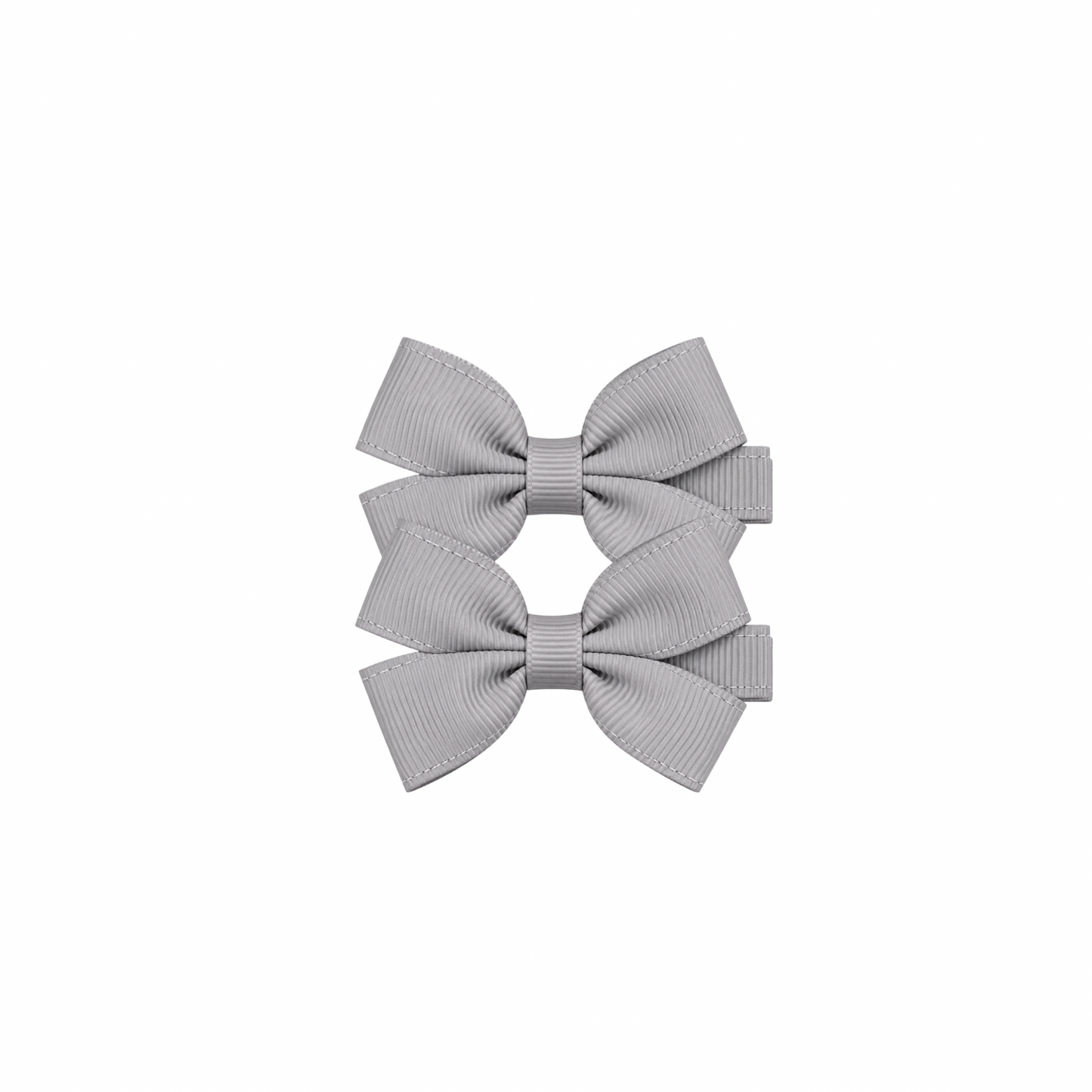Par Mini Moños Clips Forrados