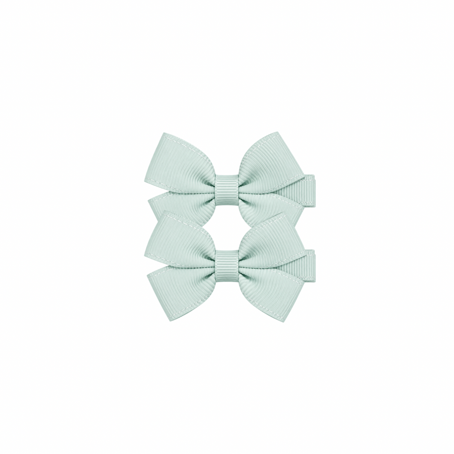 Par Mini Moños Clips Forrados