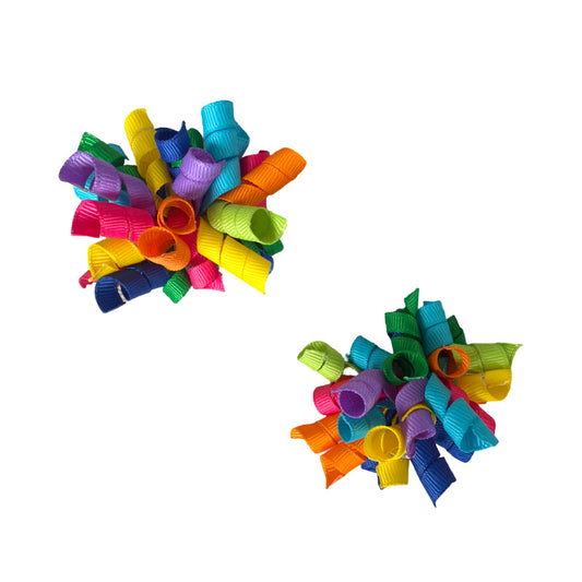 Clips Moños Crespos