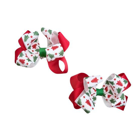 Moños Dobles Navidad