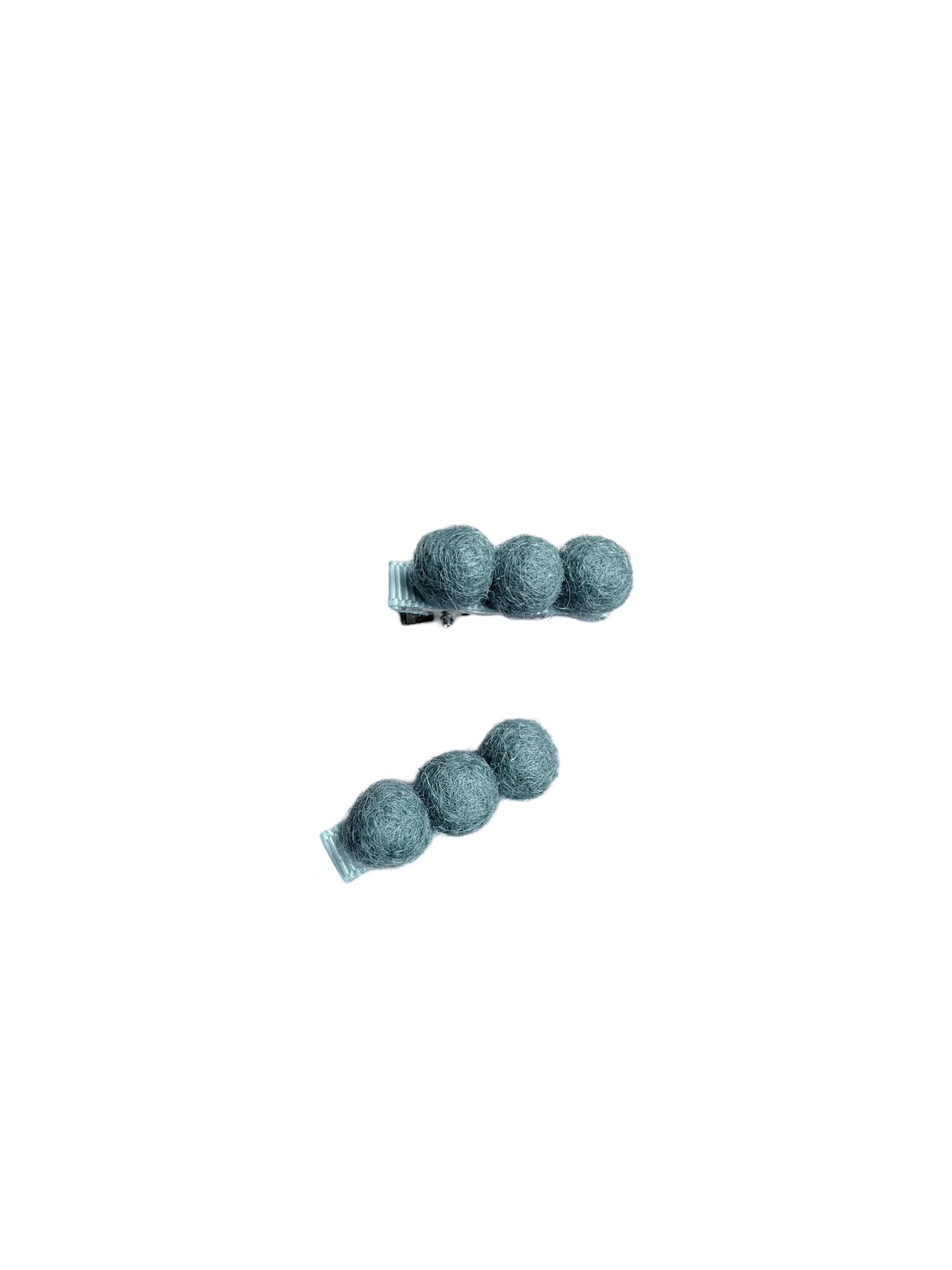 Clips Mini Pompones x 3