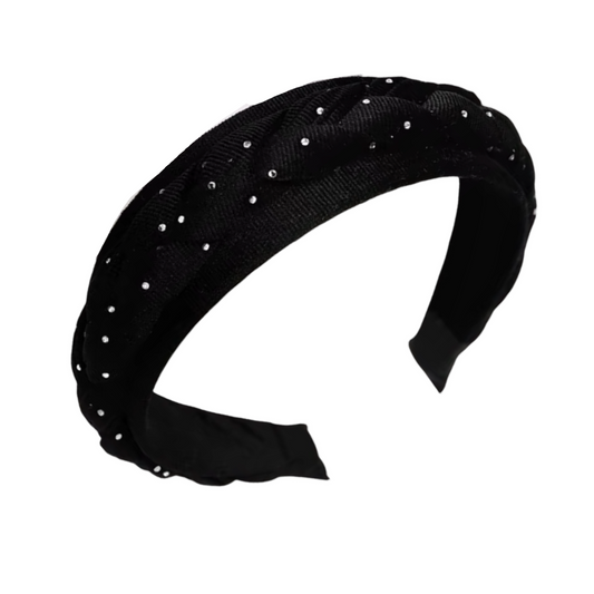 Balaca Velvet Trenza Abril