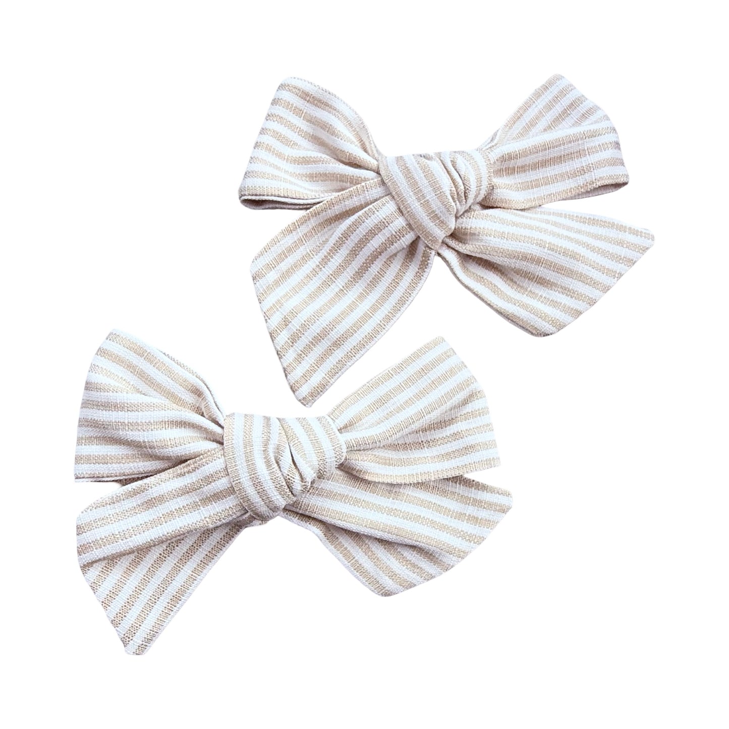 Par Moños Tela Estampados