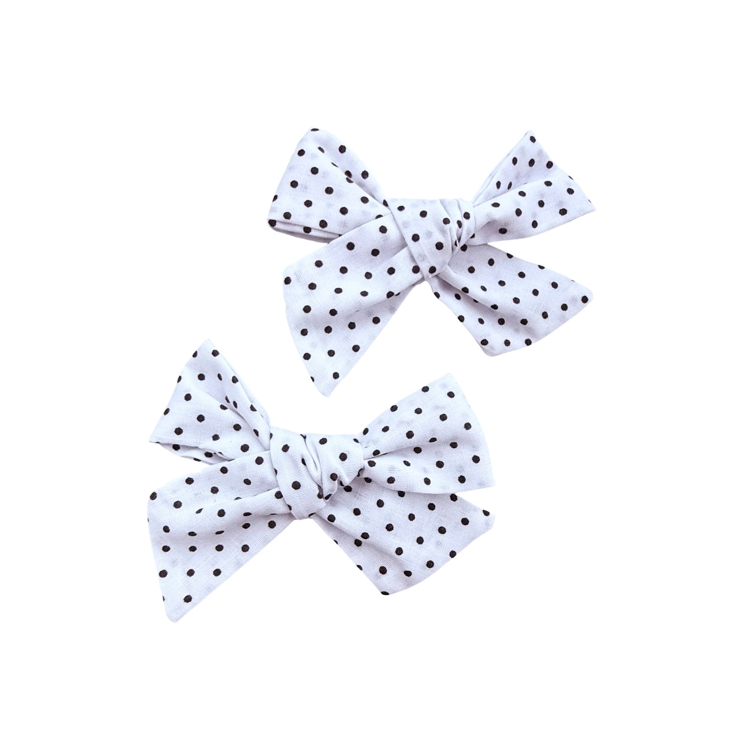 Par Moños Tela Estampados