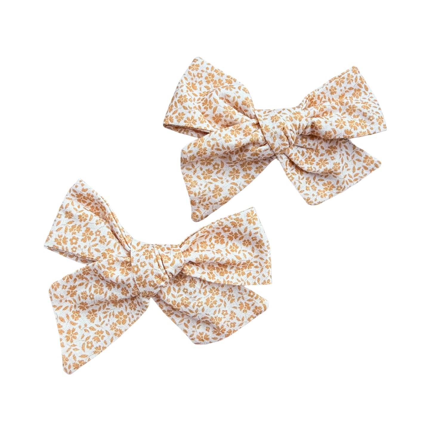 Par Moños Tela Estampados