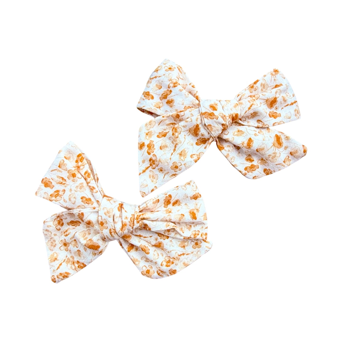 Par Moños Tela Estampados