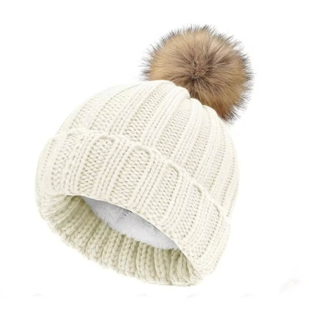 Gorros Niños Fleece Por Dentro