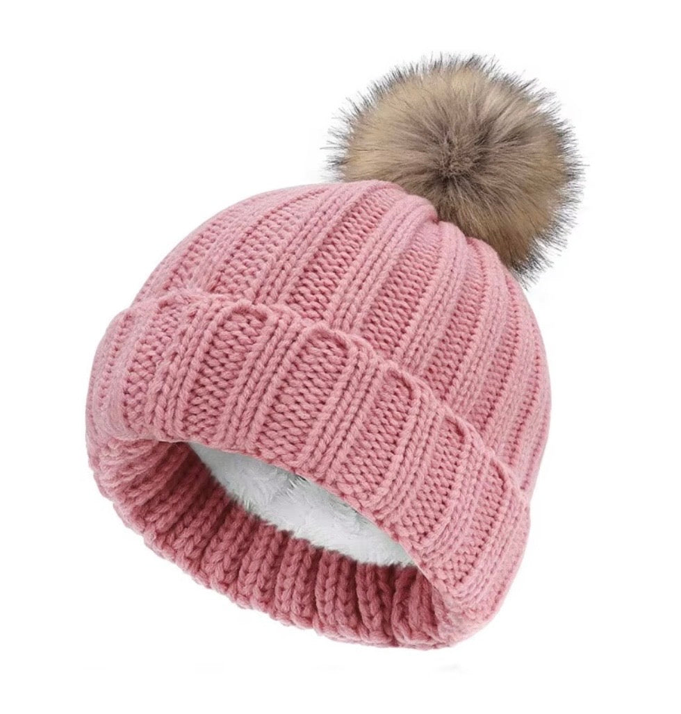 Gorros Niños Fleece Por Dentro